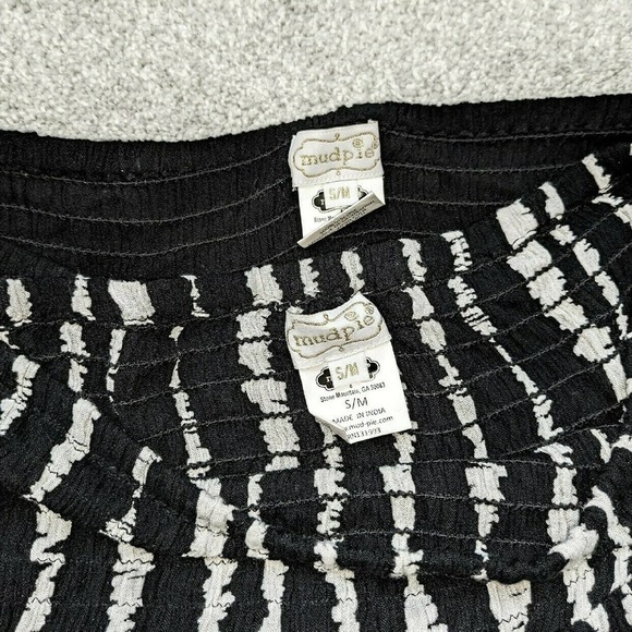 Mud Pie Tops (2) New S/M Boho Off Shoulder - Picture 4 of 4